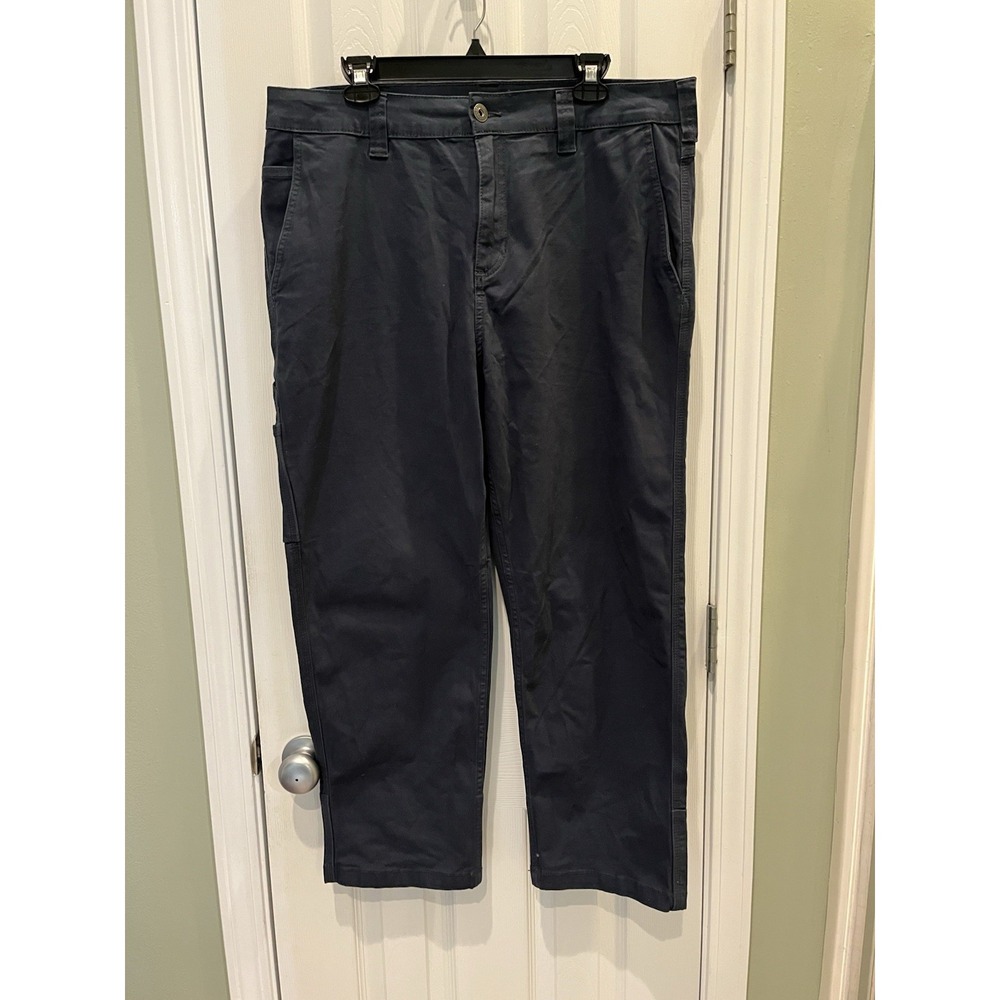 Colorado Clothing Mens Canvas Work‎ Pants Carpenter Size 36x29 Blue Outdoors